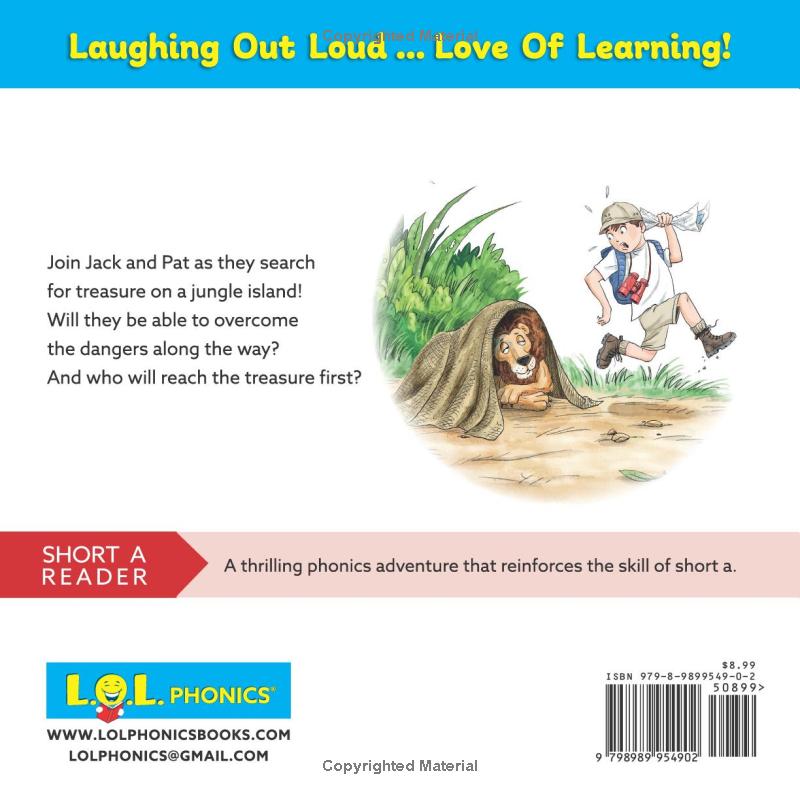 The Map (LOL PHONICS Decodable Readers) Paperback – Large Print,