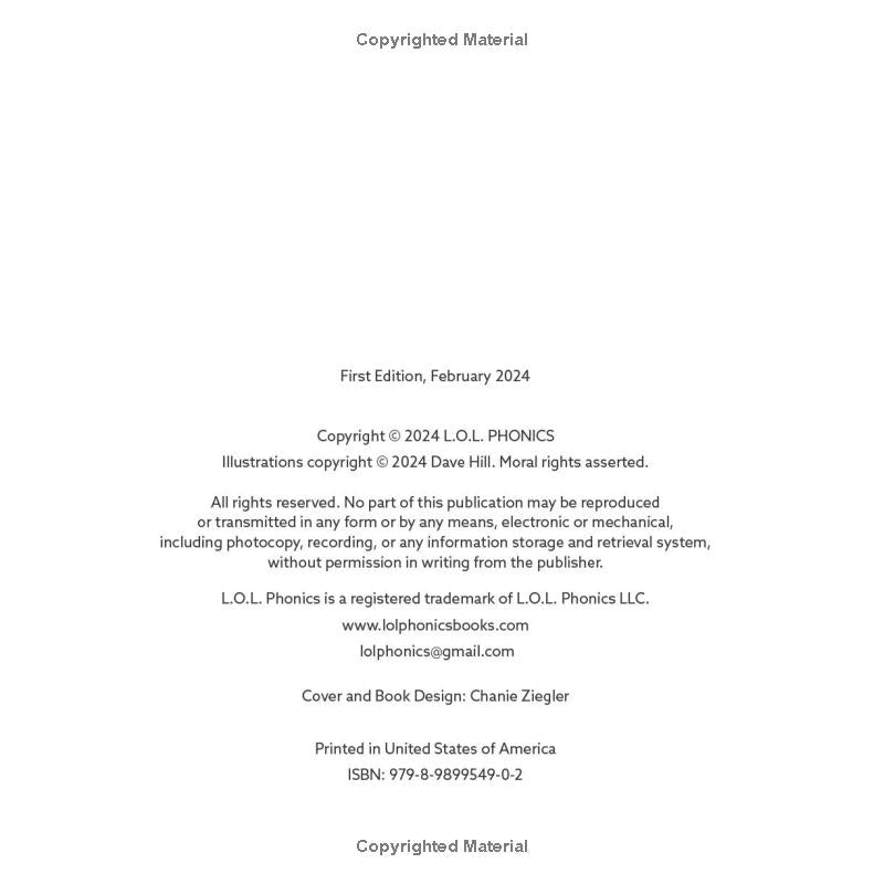 The Map (LOL PHONICS Decodable Readers) Paperback – Large Print,