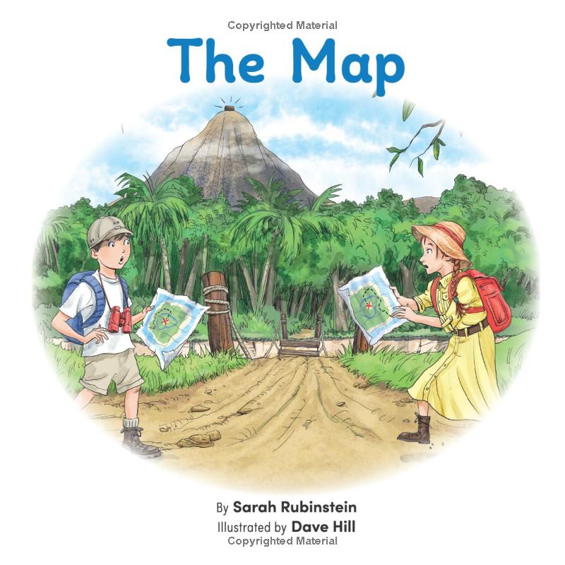 The Map (LOL PHONICS Decodable Readers) Paperback – Large Print,
