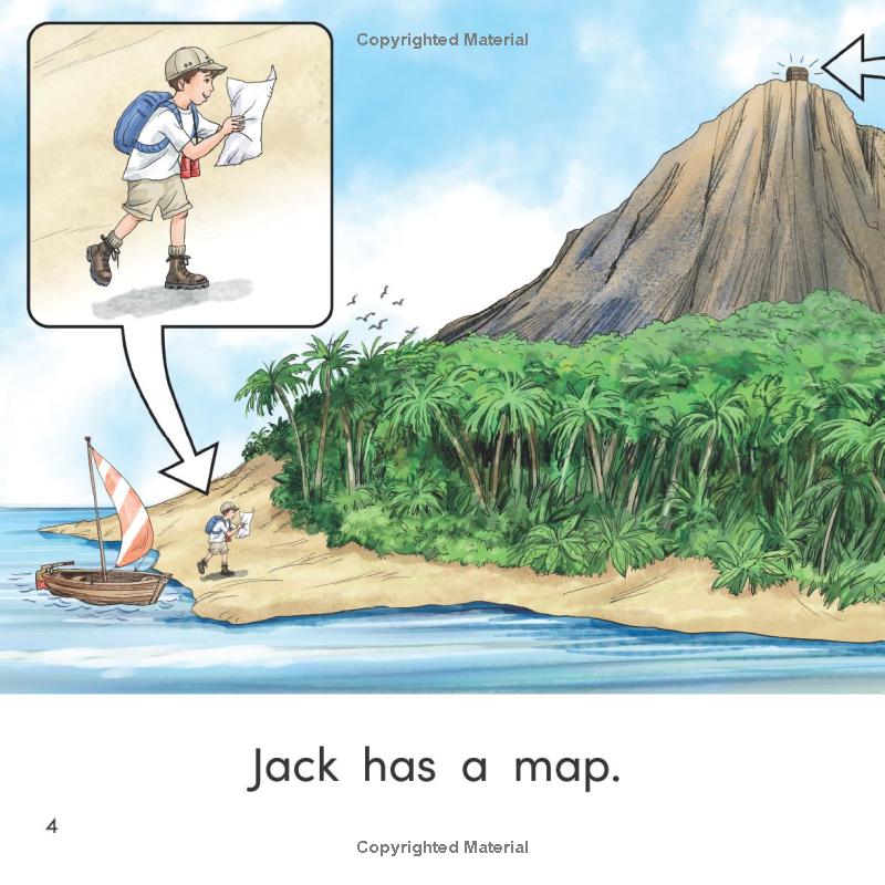 The Map (LOL PHONICS Decodable Readers) Paperback – Large Print,